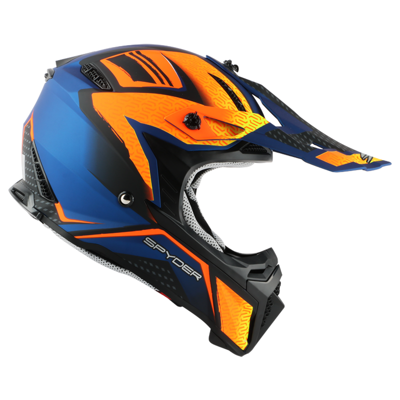 Spyder orange best sale helmet