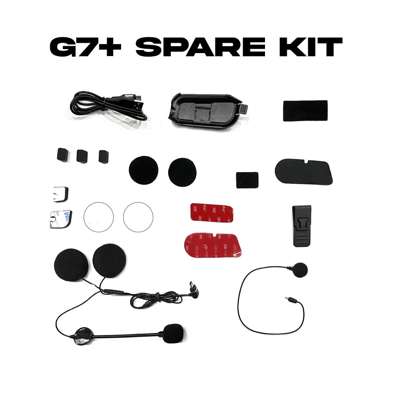 Buy SCS G7+ Bluetooth Intercom Spare kit Online – Team Spyder