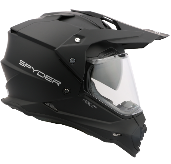 Spyder dual top sport helmet